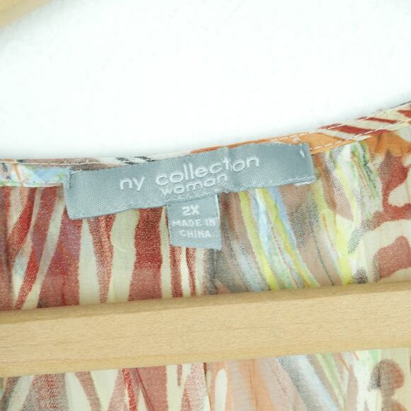 Vintage 2X Topper Y2K Sheer Ruffle Fairy Ethereal Feminine Dainty Boho Cardigan - Picture 2 of 7